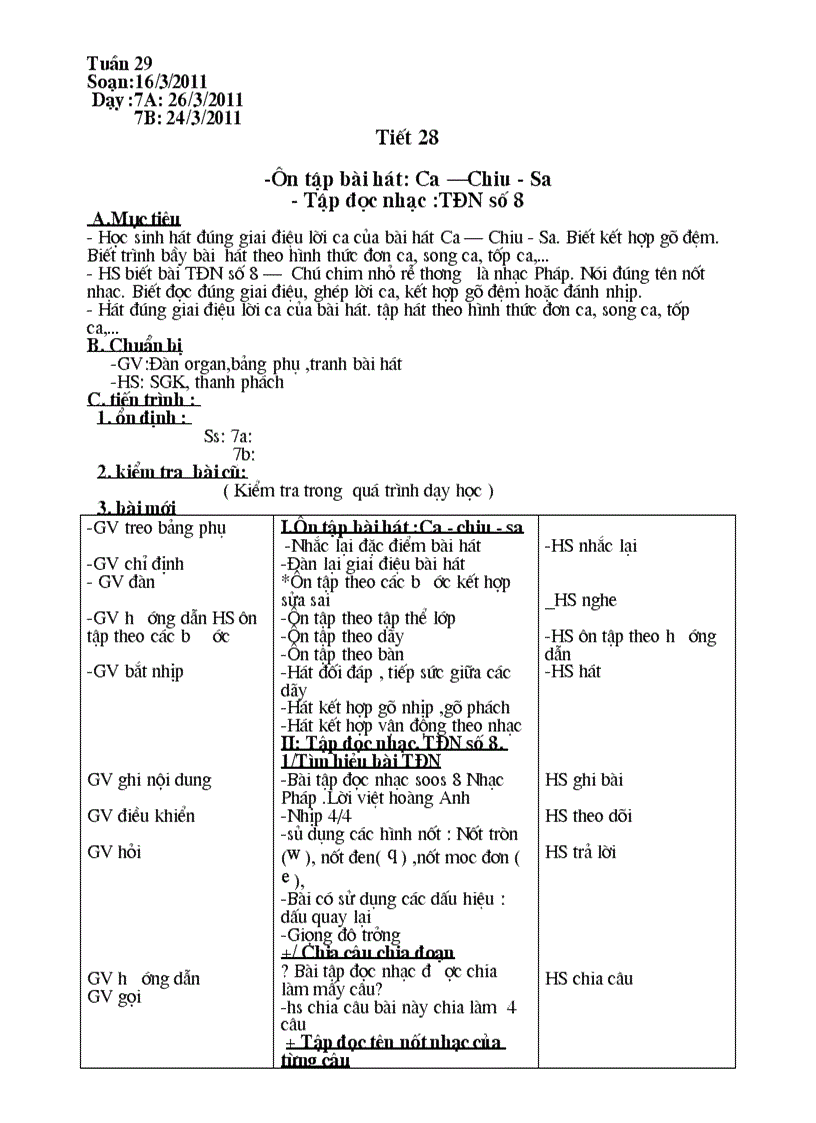 image for page Tiết 28 lớp 7 CKTKN