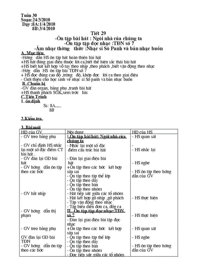 image for page Tiết 29 Âm nhạc 8 CKTKN