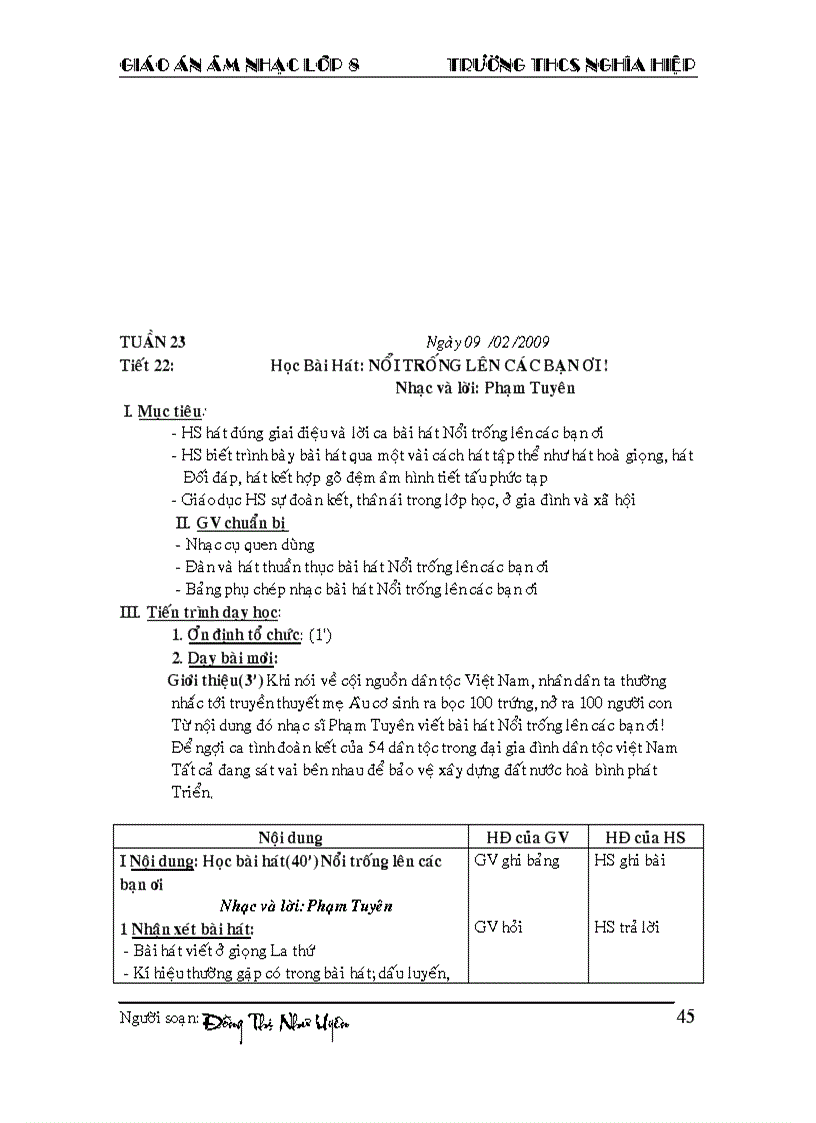 image for page Toàn Tập giáo án lớp 8