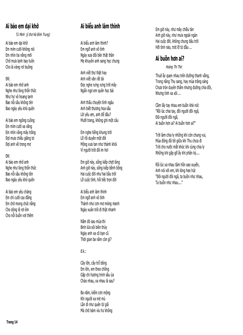 image for page 1256 bai hat viet yeu thich