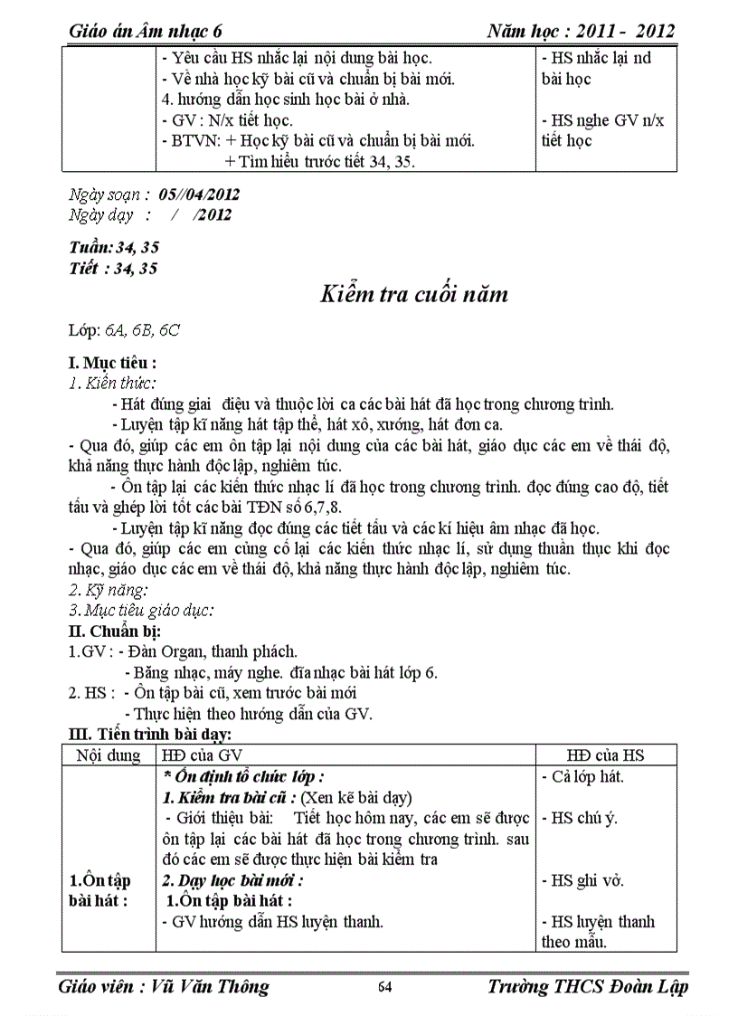 image for page Âm nhạc 6 2012