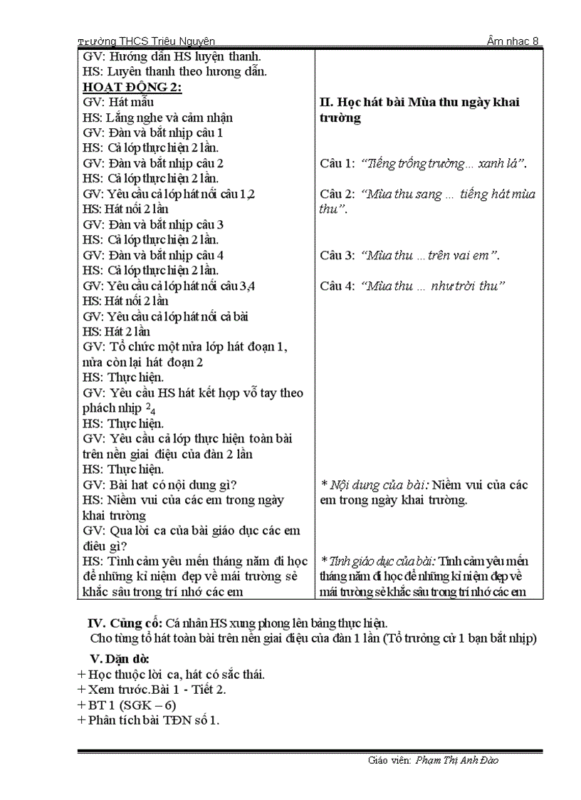 image for page Âm nhạc 8 HKI theo chuẩn KTKN