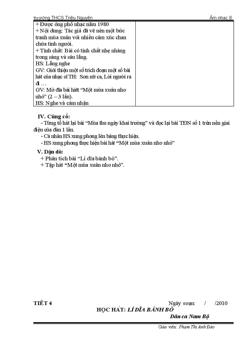 image for page Âm nhạc 8 HKI theo chuẩn KTKN