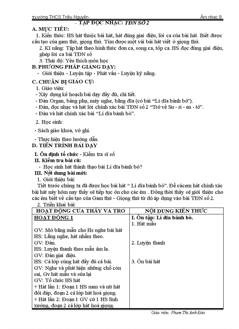 image for page Âm nhạc 8 HKI theo chuẩn KTKN