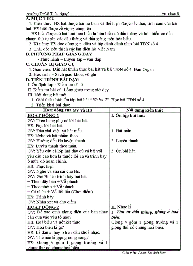 image for page Âm nhạc 8 HKI theo chuẩn KTKN