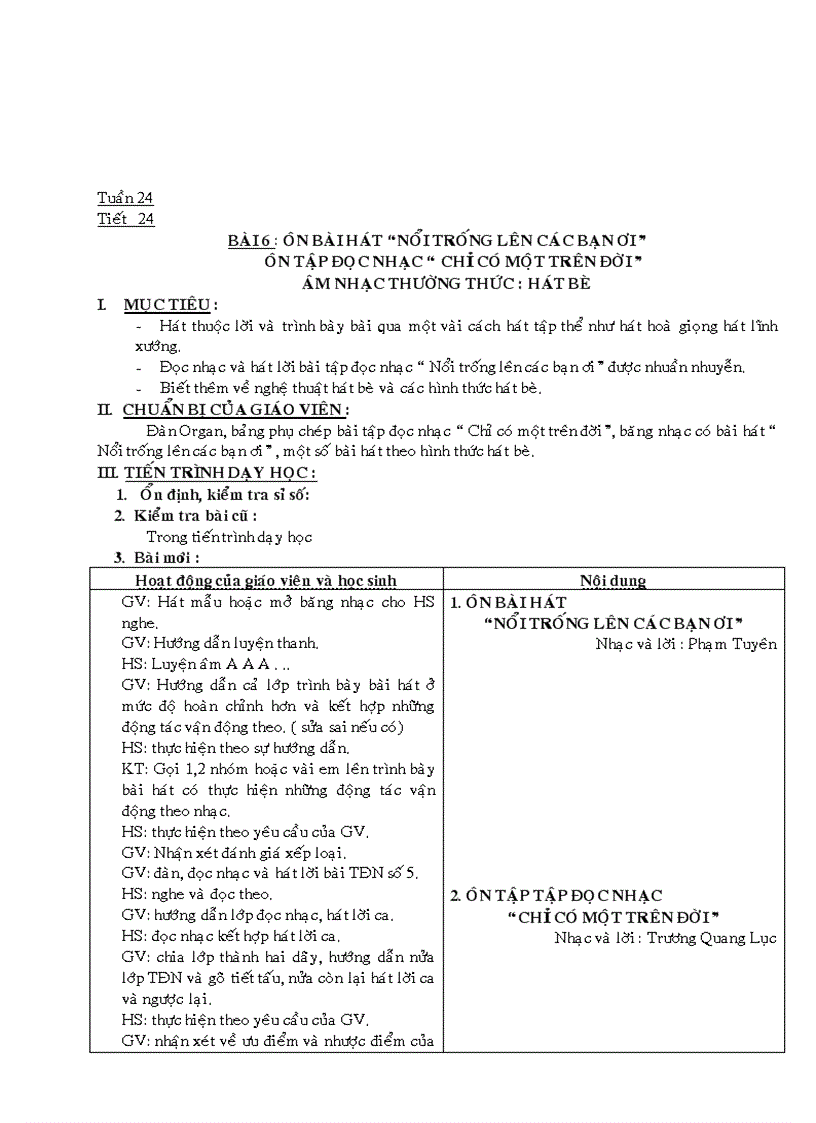 image for page Âm nhac 8 từ tiết 1 đến tiết 28