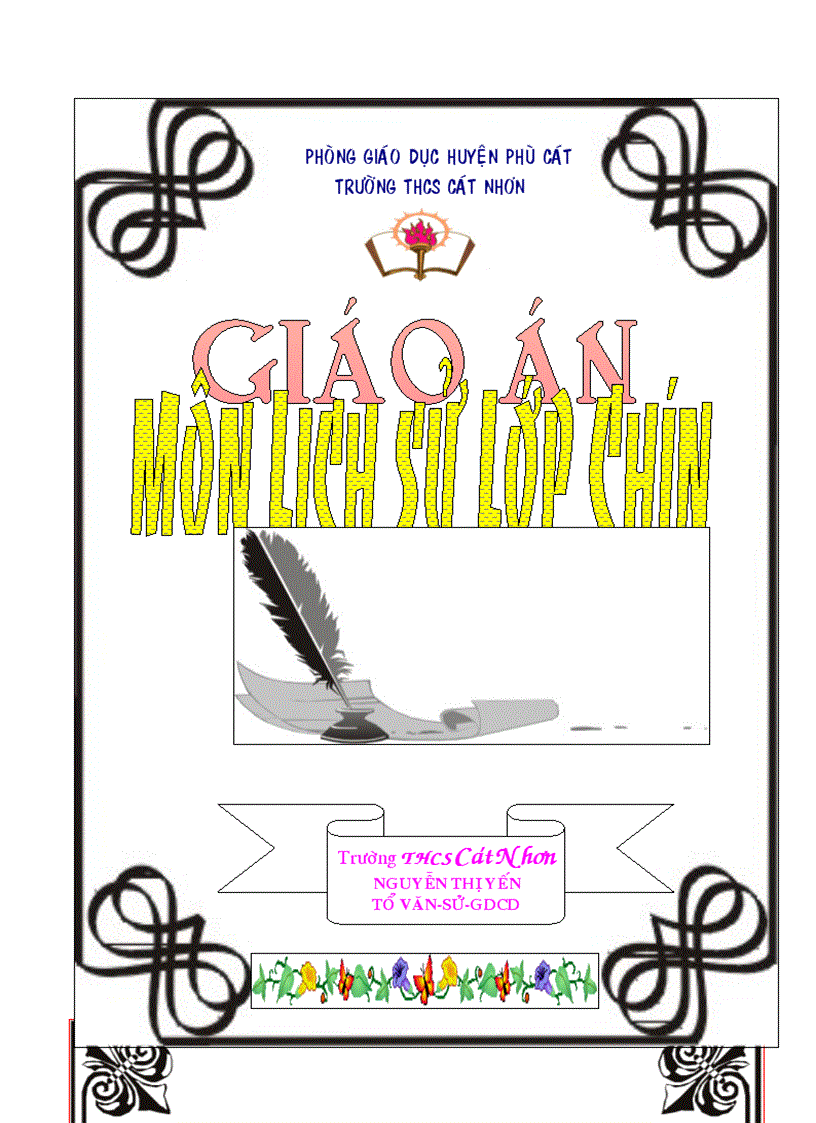 image for page Bìa giáo án bạn tham khảo nhá