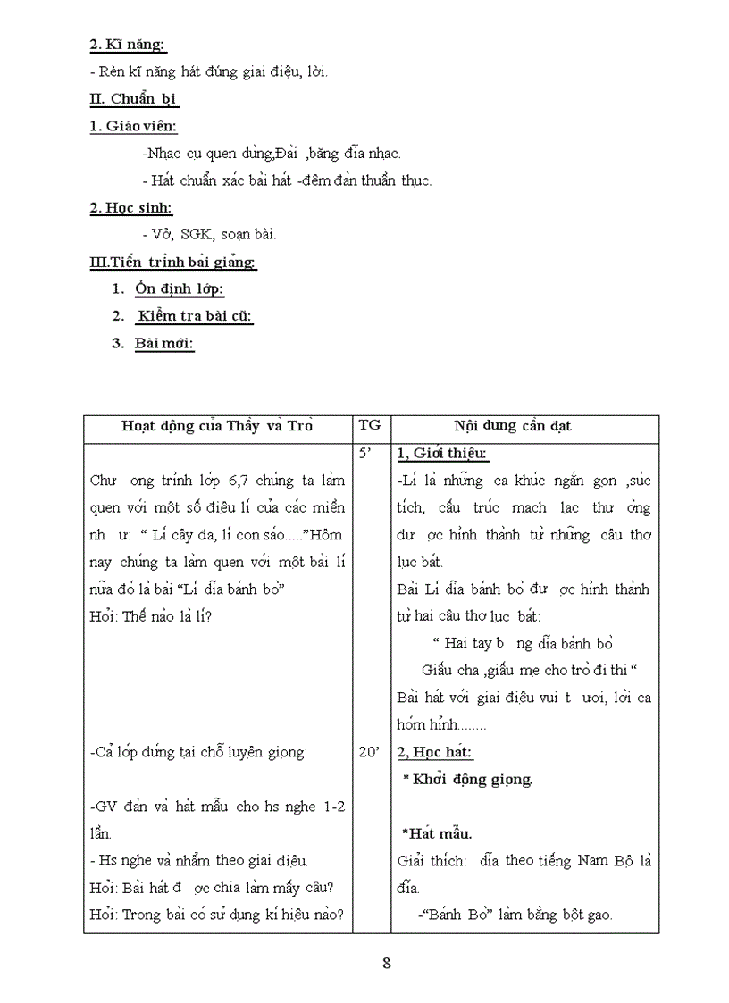 image for page GA âm nhạc 8 cả năm