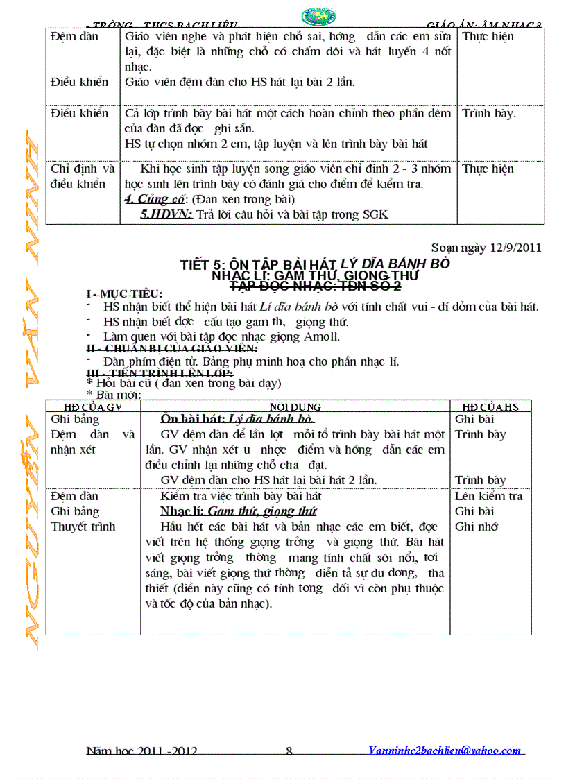 image for page GA Âm nhạc 8 từ tiết 1 5