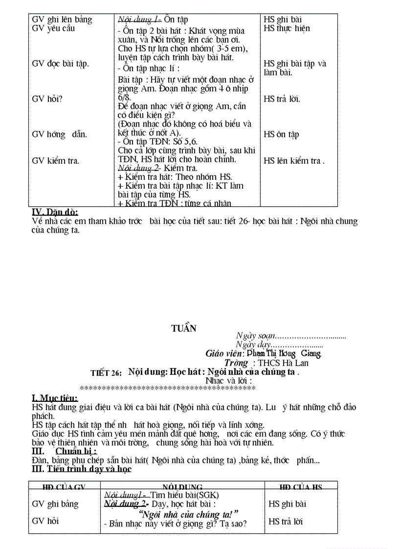 image for page Giao an am nhac 8