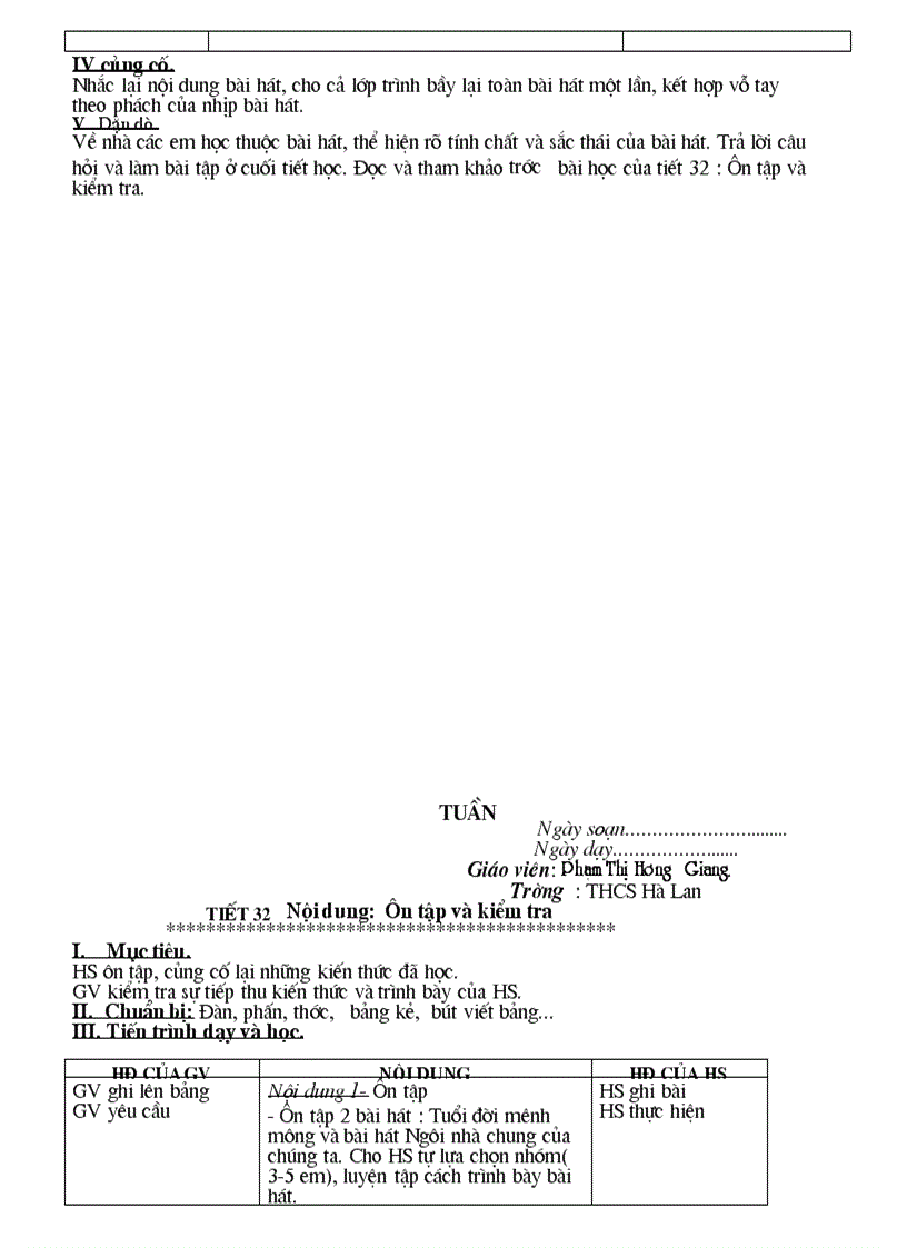 image for page Giao an am nhac 8