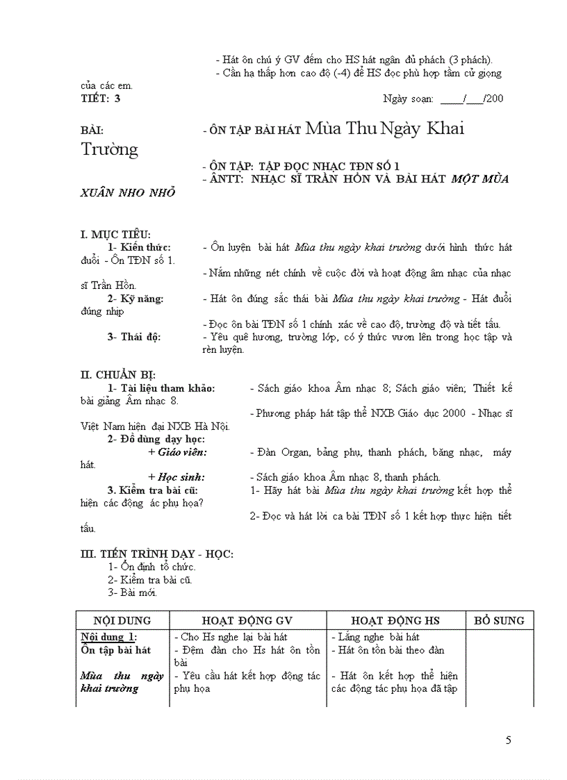 image for page Giao an âm nhạc 8 1