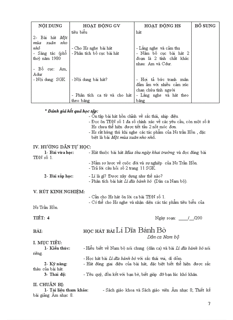 image for page Giao an âm nhạc 8 1