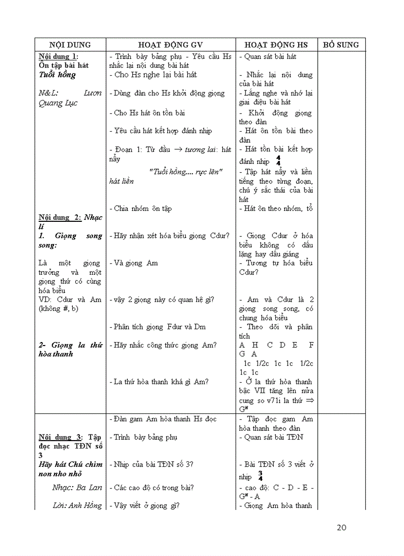 image for page Giao an âm nhạc 8 1