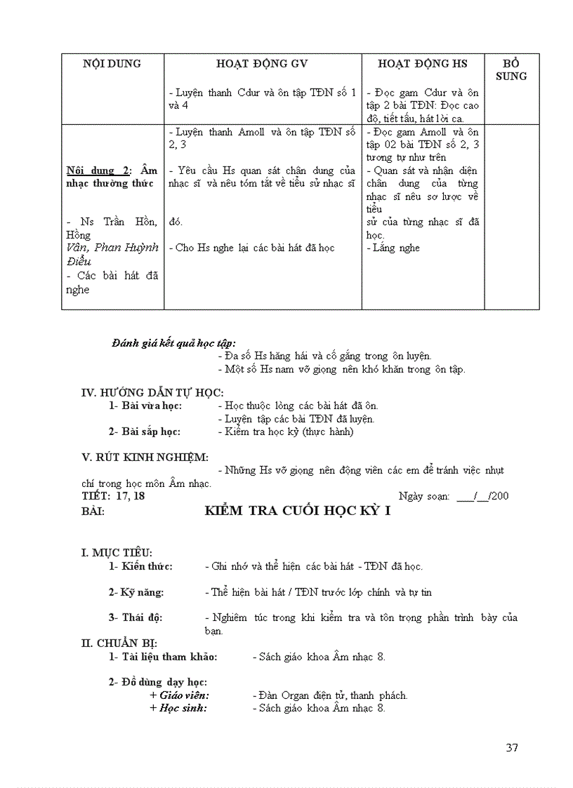 image for page Giao an âm nhạc 8 1