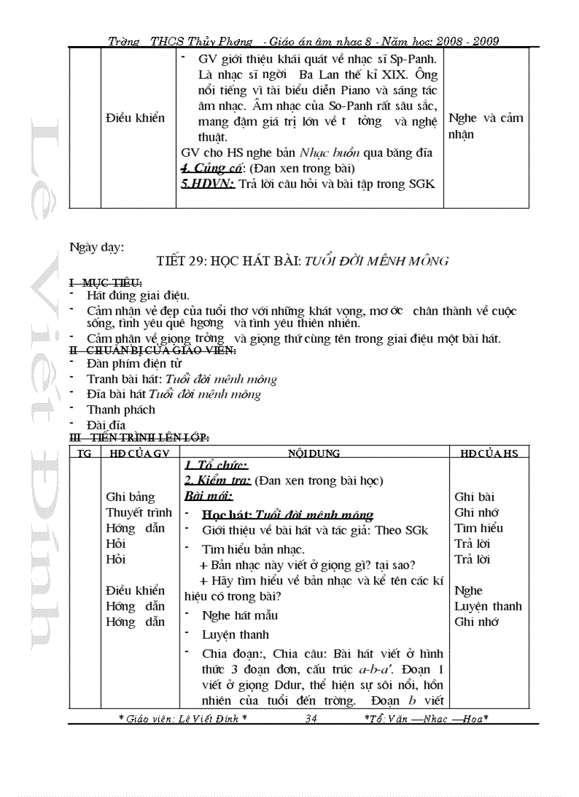 image for page Giao an 8