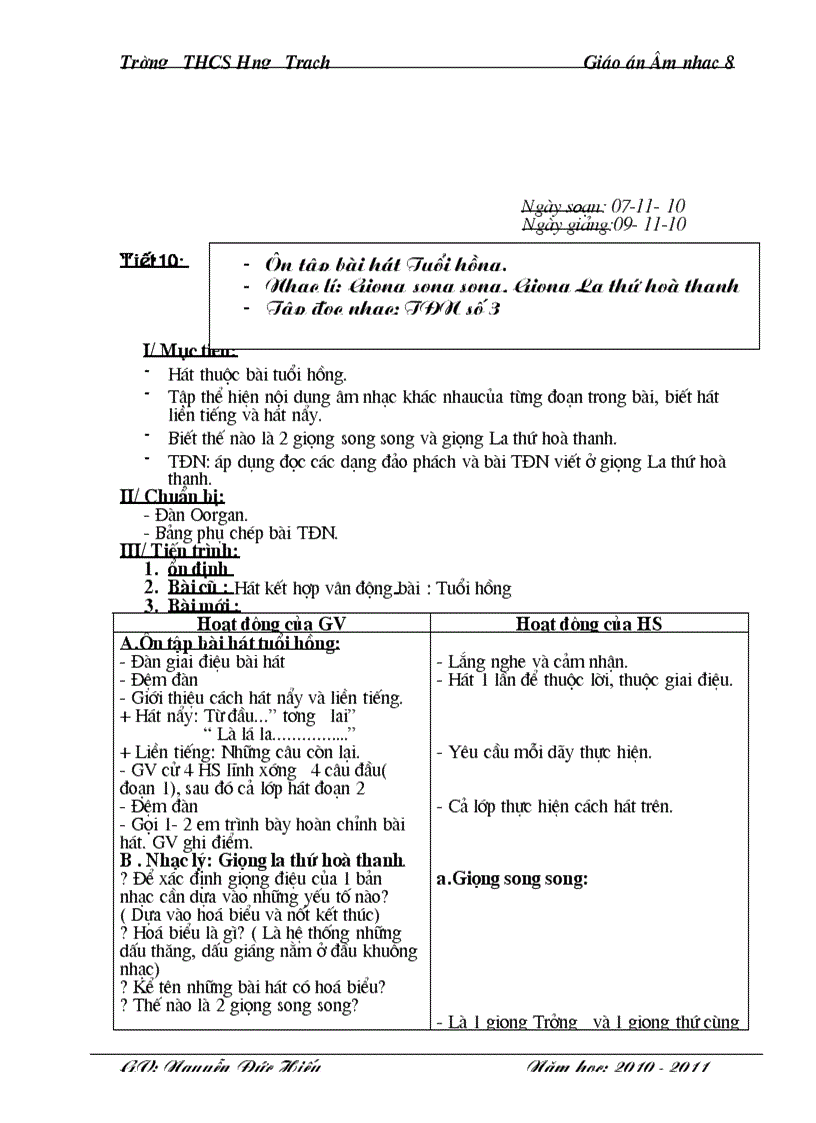 image for page Giao an am nhac 8 10 11