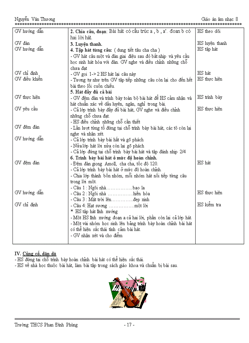 image for page Giao an am nhac 8 ki II