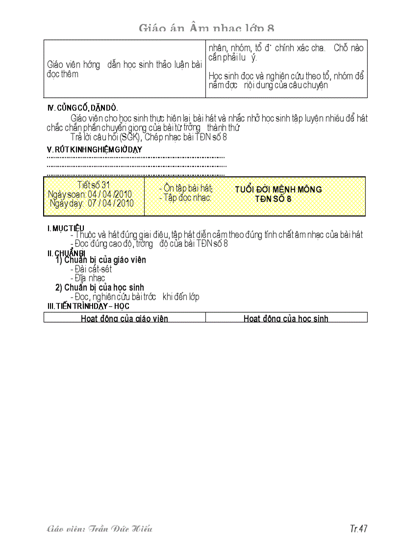 image for page Giao an am nhac Chuan