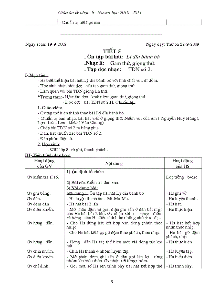 image for page Giao an âm nhac lop 8 nam 2011