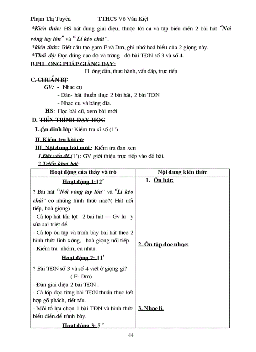 image for page Giao an am nhac tron bo