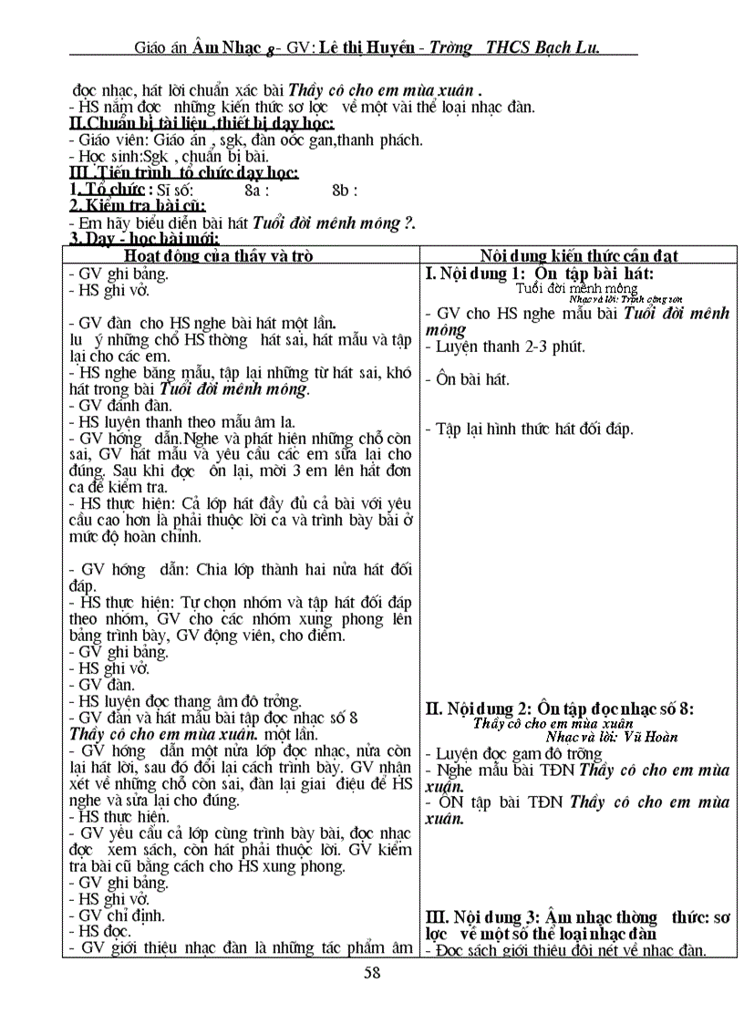 image for page Giao an nhac 8 2cot