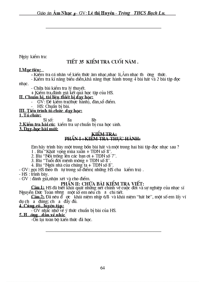 image for page Giao an nhac 8 2cot