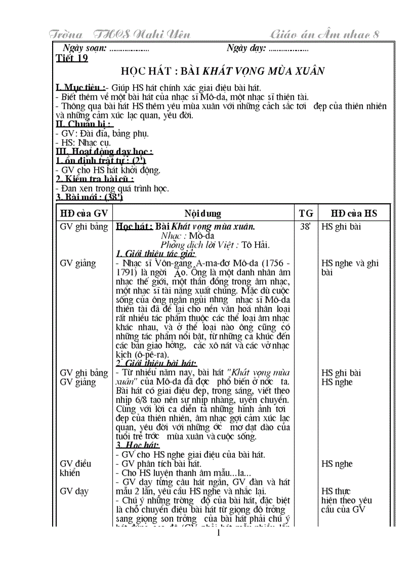 image for page Giao an Nhac 8 k2