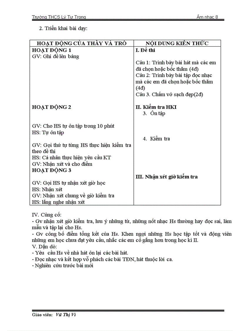 image for page Giáo án Nhạc 8 t1 6