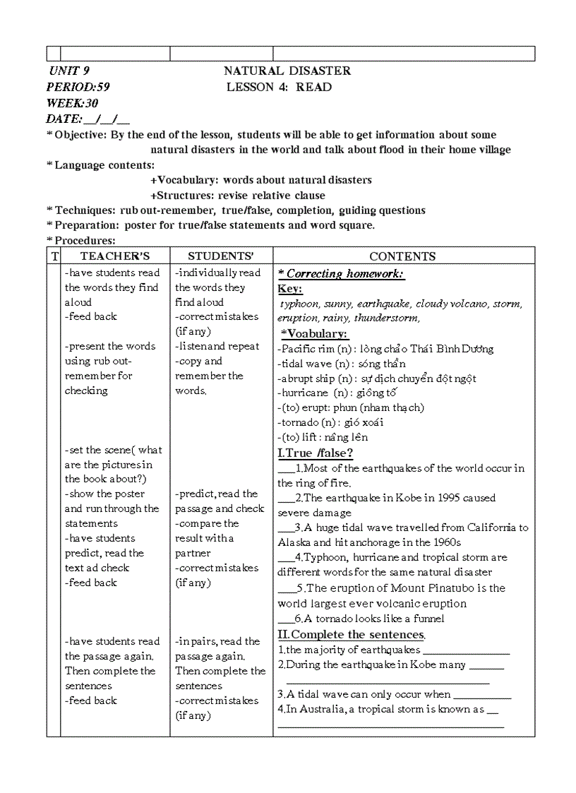 image for page Giao an TA 9