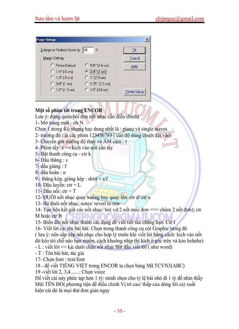 image for page Hướng dẫn soạn nhạc bằng Encore