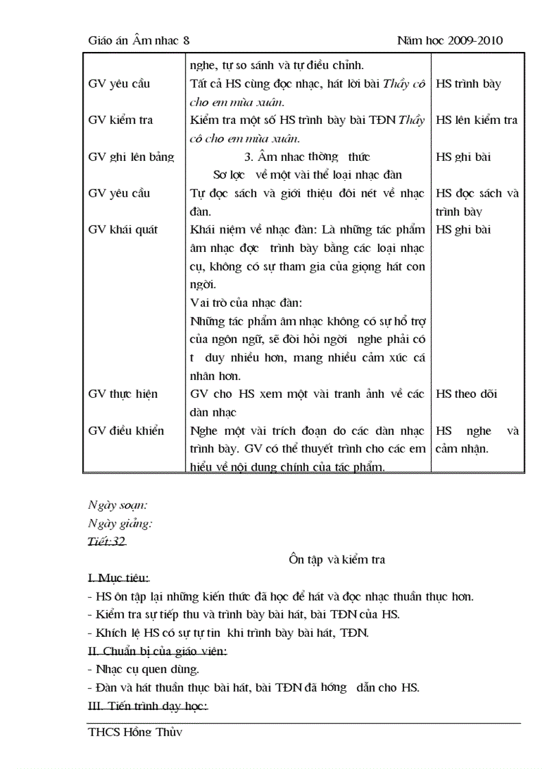 image for page Nhạc 8 2009 2010