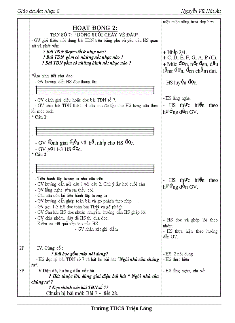 image for page Nhạc lớp 8 cả năm