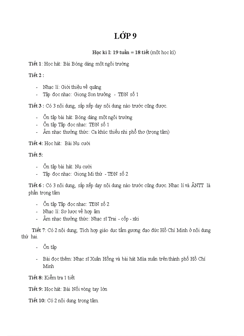 image for page Ppct môn âm nhạc sgd trà vinh 2011 2012