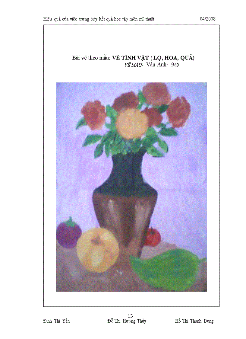 image for page SKKN Mỹ Thuật