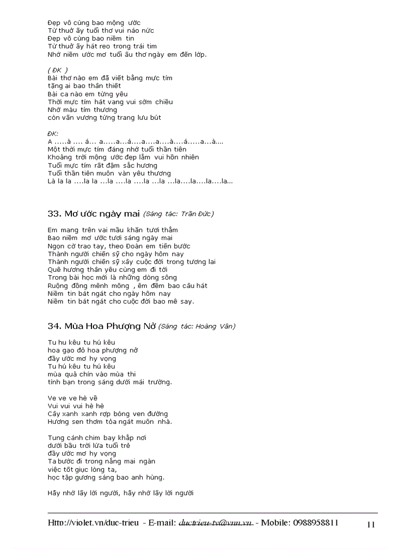 image for page 50 bài hát thiếu nhi hay nhất thế kỉ XIX