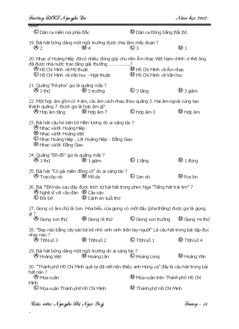 image for page Am nhac 9 chuan ca nam