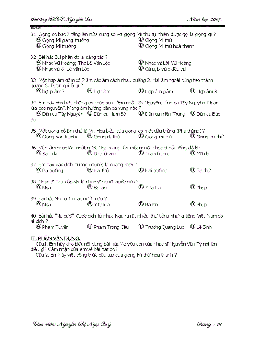 image for page Am nhac 9 chuan ca nam