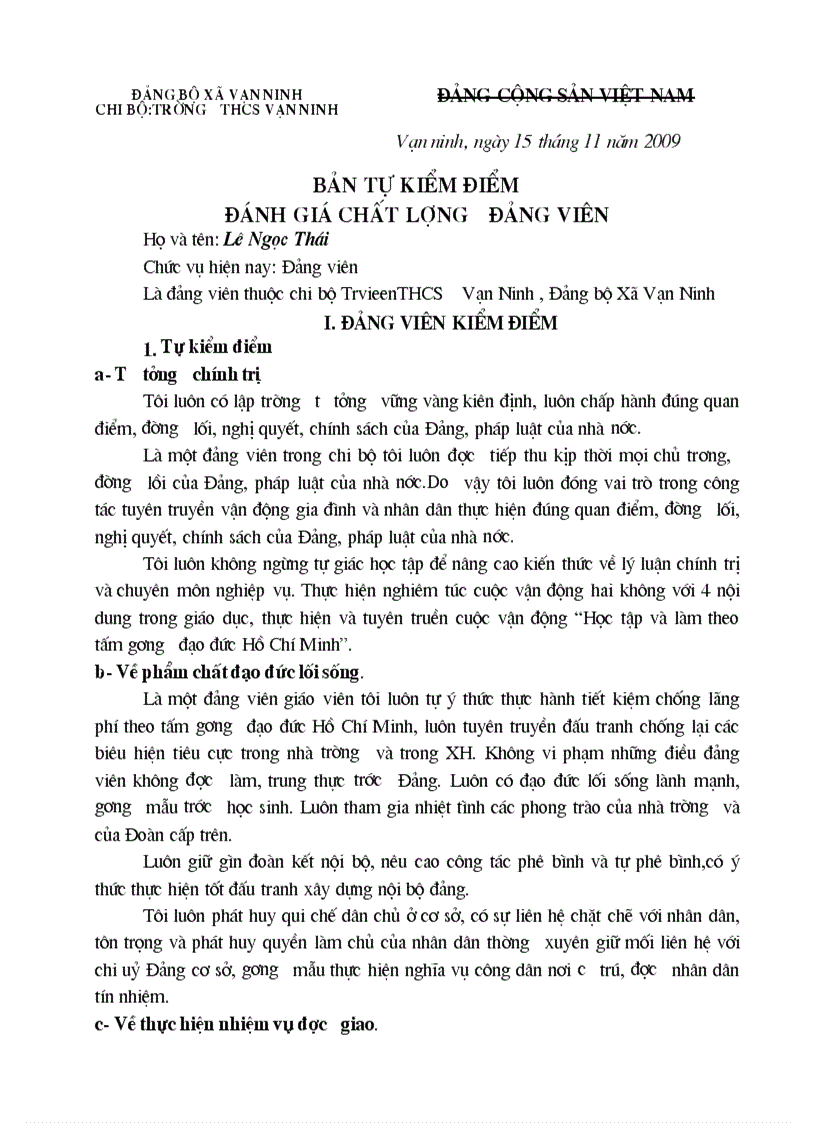 image for page Ban kiem diem dang vien