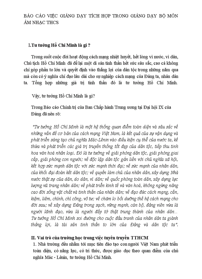 image for page BÁO CÁO VIỆC GIẢNG DẠY TÍCH HỢP TRONG GIẢNG DẠY BỘ MÔN ÂM NHẠC THCS docx