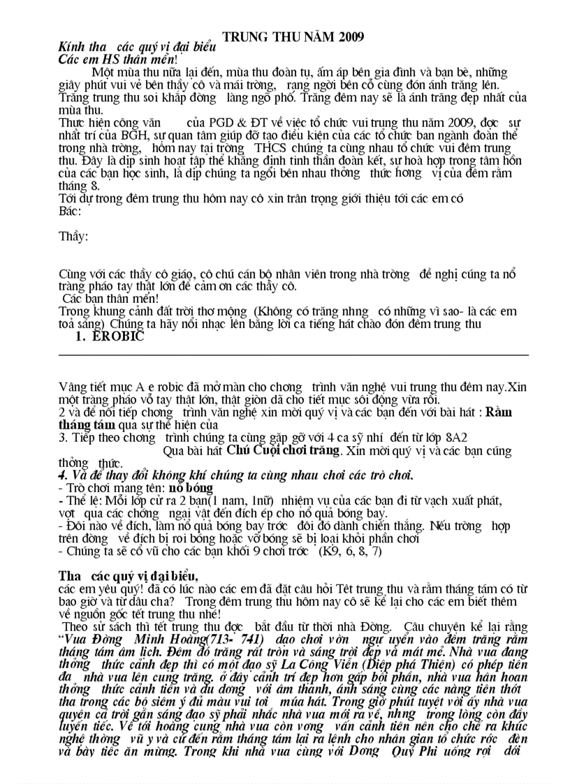 image for page Dan chuong trinh 26 3 cuc hay