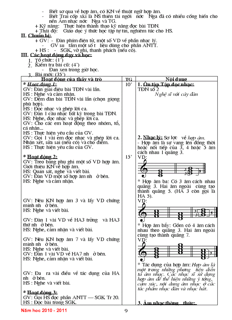 image for page GA Am nhac 9 cuc chuan 2010 2011