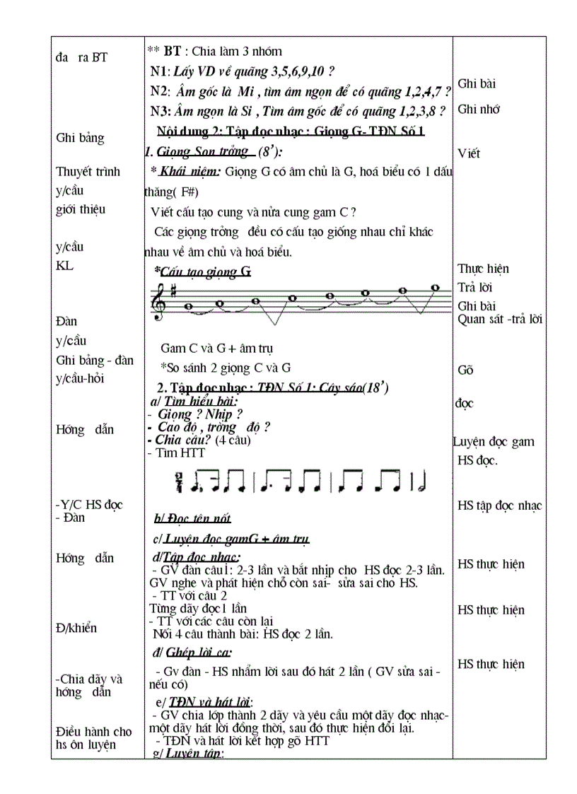 image for page GA âm nhạc 9 Mới nhất soạn theo tập huấn