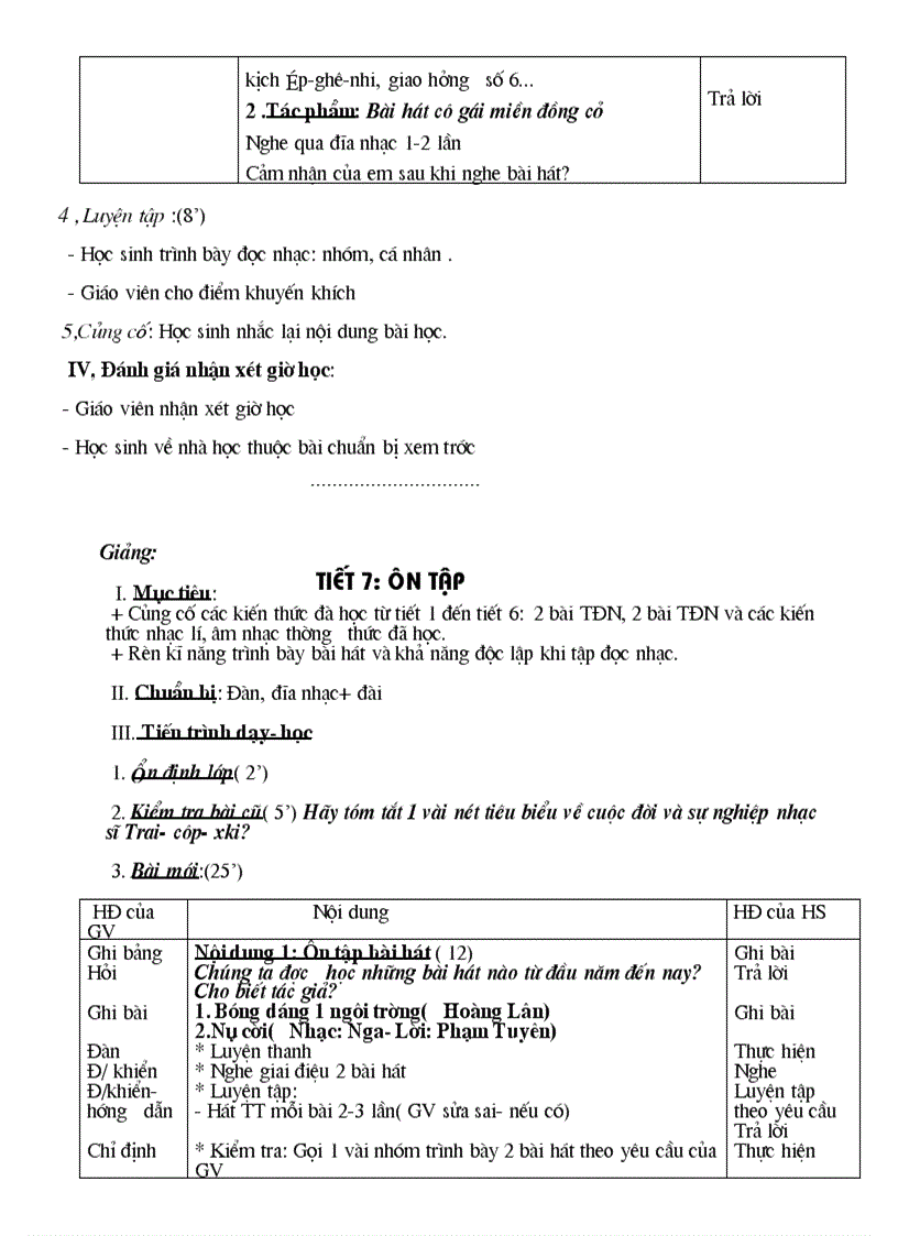 image for page GA âm nhạc 9 Mới nhất soạn theo tập huấn