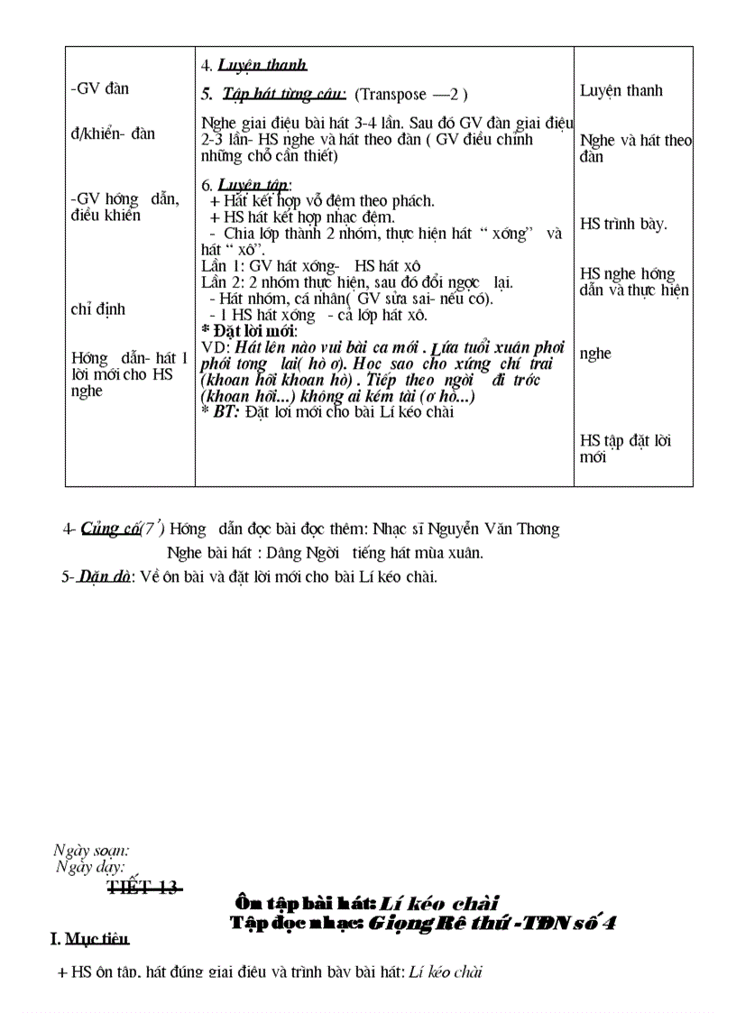 image for page GA âm nhạc 9 Mới nhất soạn theo tập huấn
