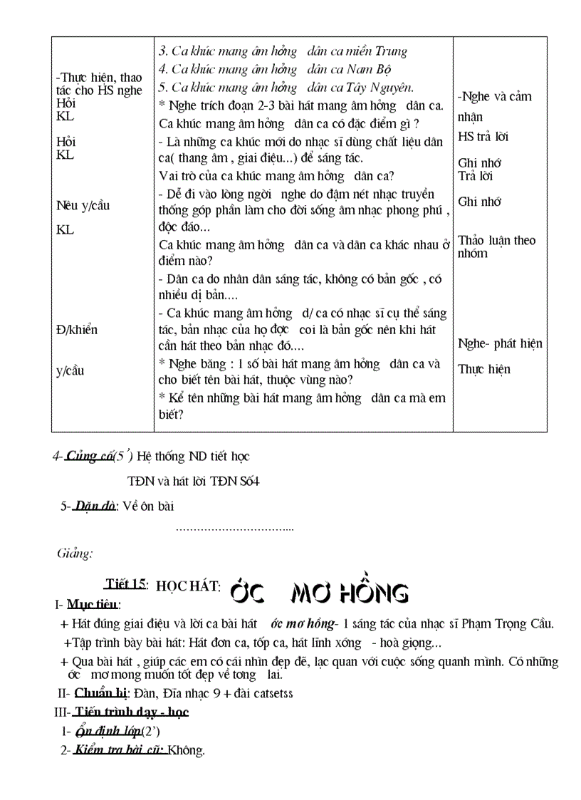 image for page GA âm nhạc 9 Mới nhất soạn theo tập huấn