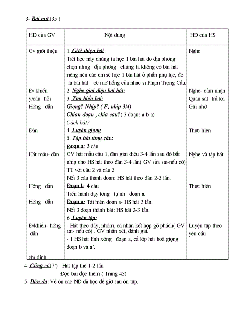 image for page GA âm nhạc 9 Mới nhất soạn theo tập huấn