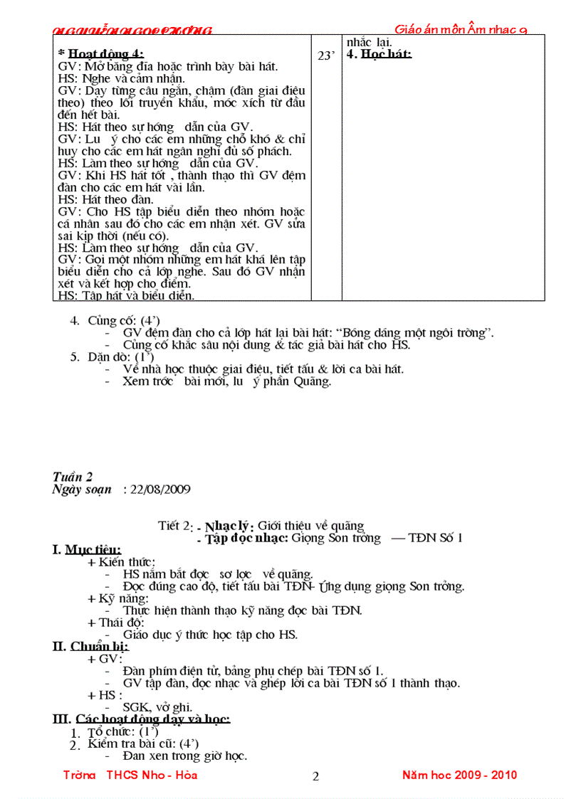 image for page GA NHAC 9 nam hoc 2009 2010 doc