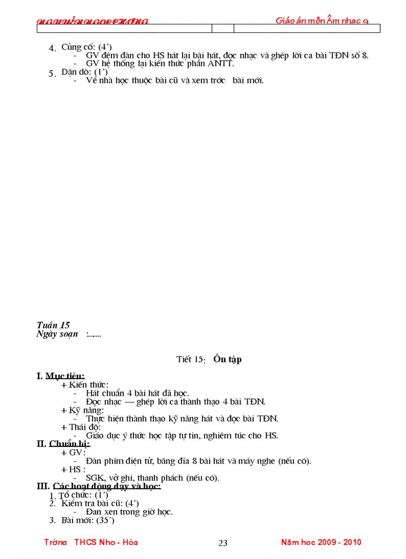 image for page GA NHAC 9 nam hoc 2009 2010 doc