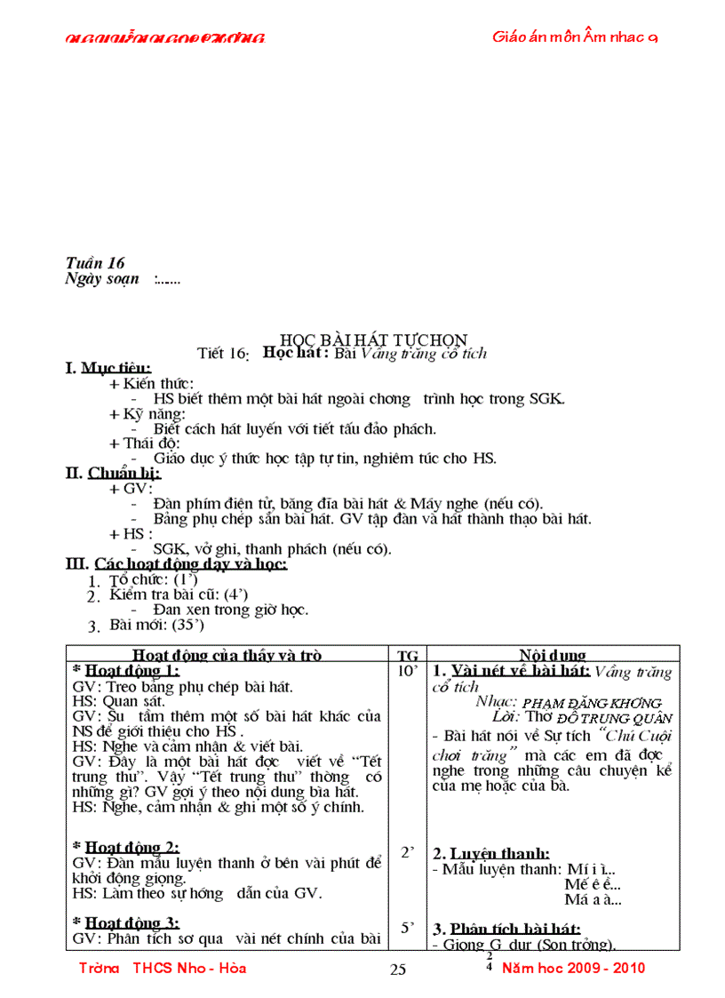 image for page GA NHAC 9 nam hoc 2009 2010 doc